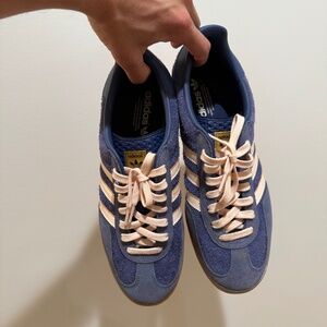 Mens Adidas Gazelle Indoor Dark Blue size 12